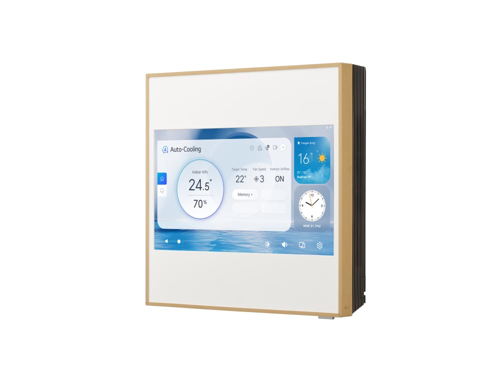 LG ARTCOOL Gallery Premium LCD binnenunit wandmodel 2,5 kW (A09GA2.NSE) — afbeelding 2