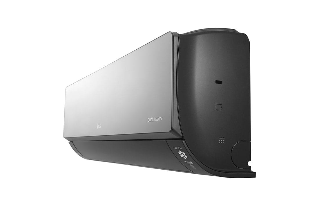 LG ARTCOOL Mirror binnenunit wandmodel 3,5 kW Zwart (AC12BK.NSJ) — afbeelding 5