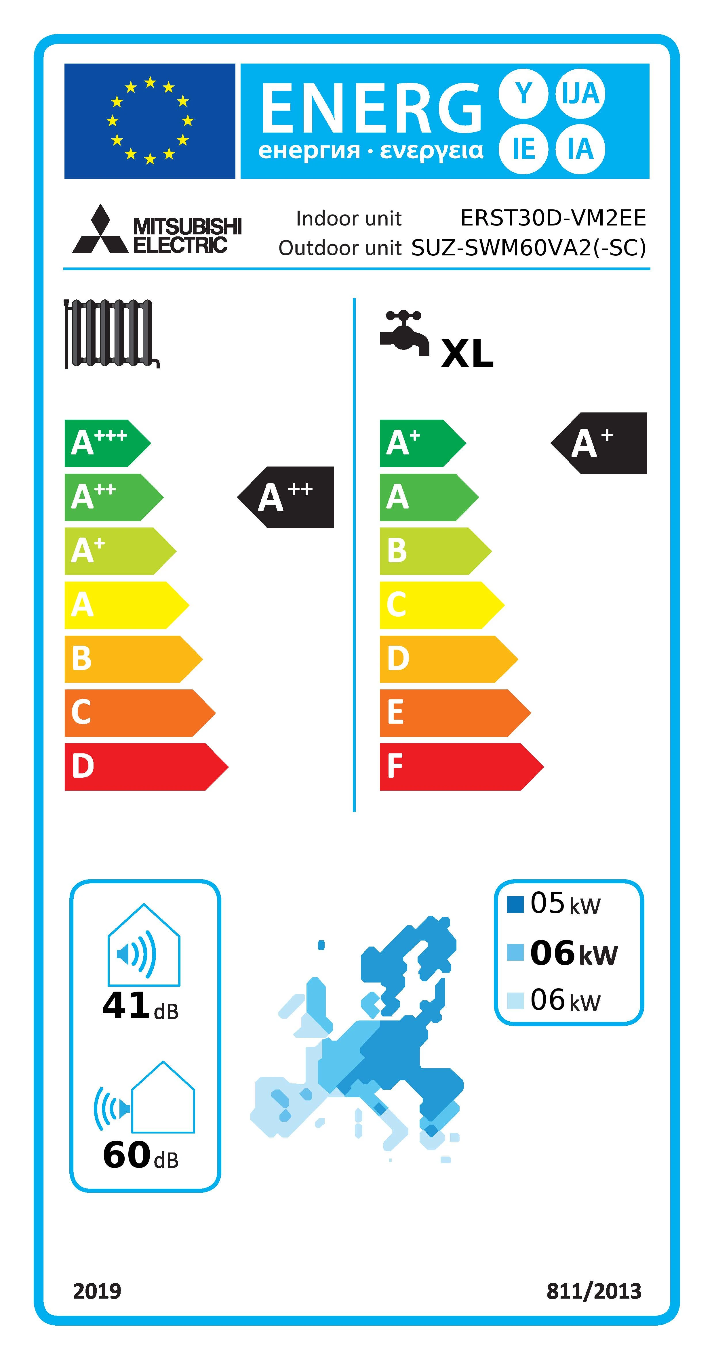 Mitsubishi Electric Eco Inverter SWM60, cilinderunit 300 liter — afbeelding 2