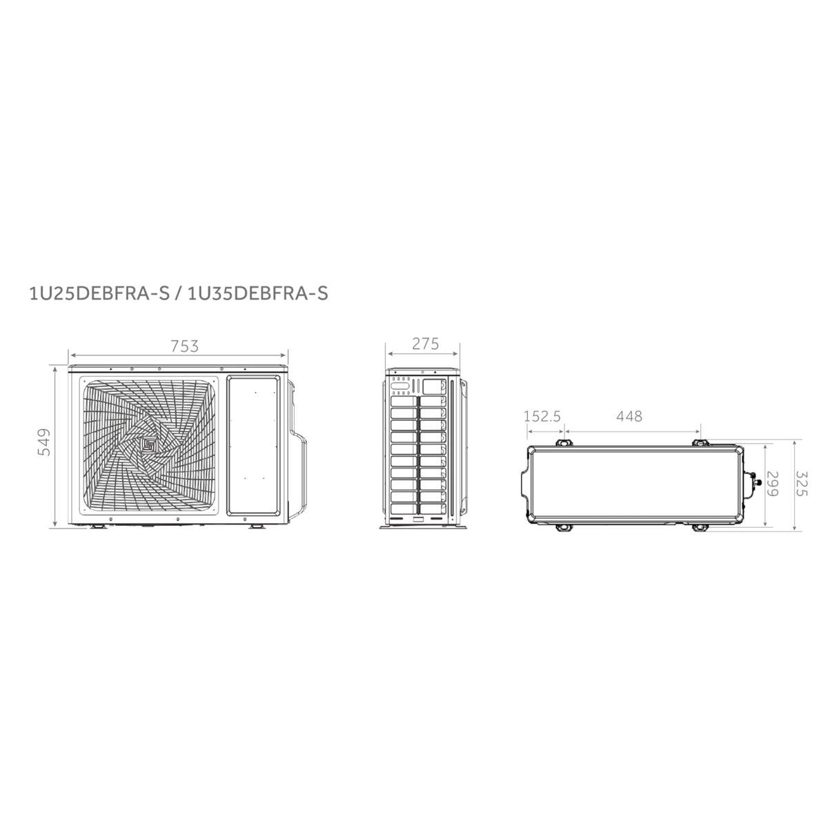Haier Serene multi-split met 2 binnenunits van 3,5 kW, zwart — afbeelding 3