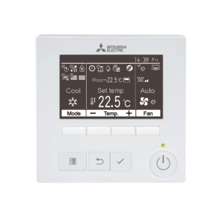 Mitsubishi Electric Mr. Slim set wandinbouw-unit 3,5 kW koelen / 4,1 kW verwarmen standaard inverter (R32) — afbeelding 5