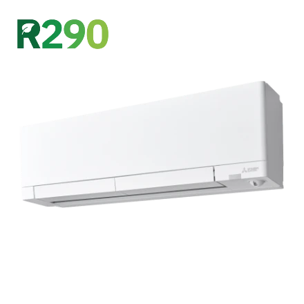 Mitsubishi Electric Premium Hyper Heating wand-unit set 2,5 kW koelen / 3,2 kW verwarmen (R290) — afbeelding 2